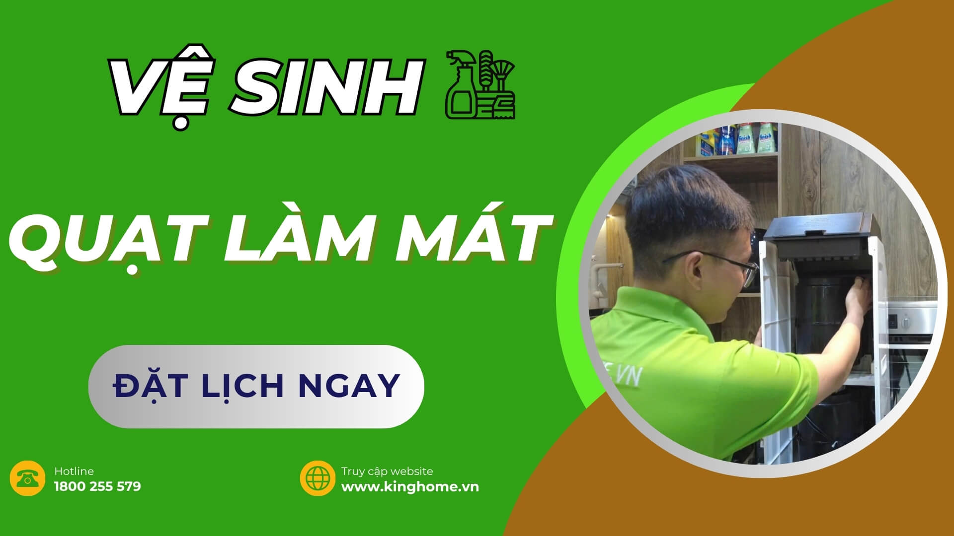 Vệ sinh quạt làm mát